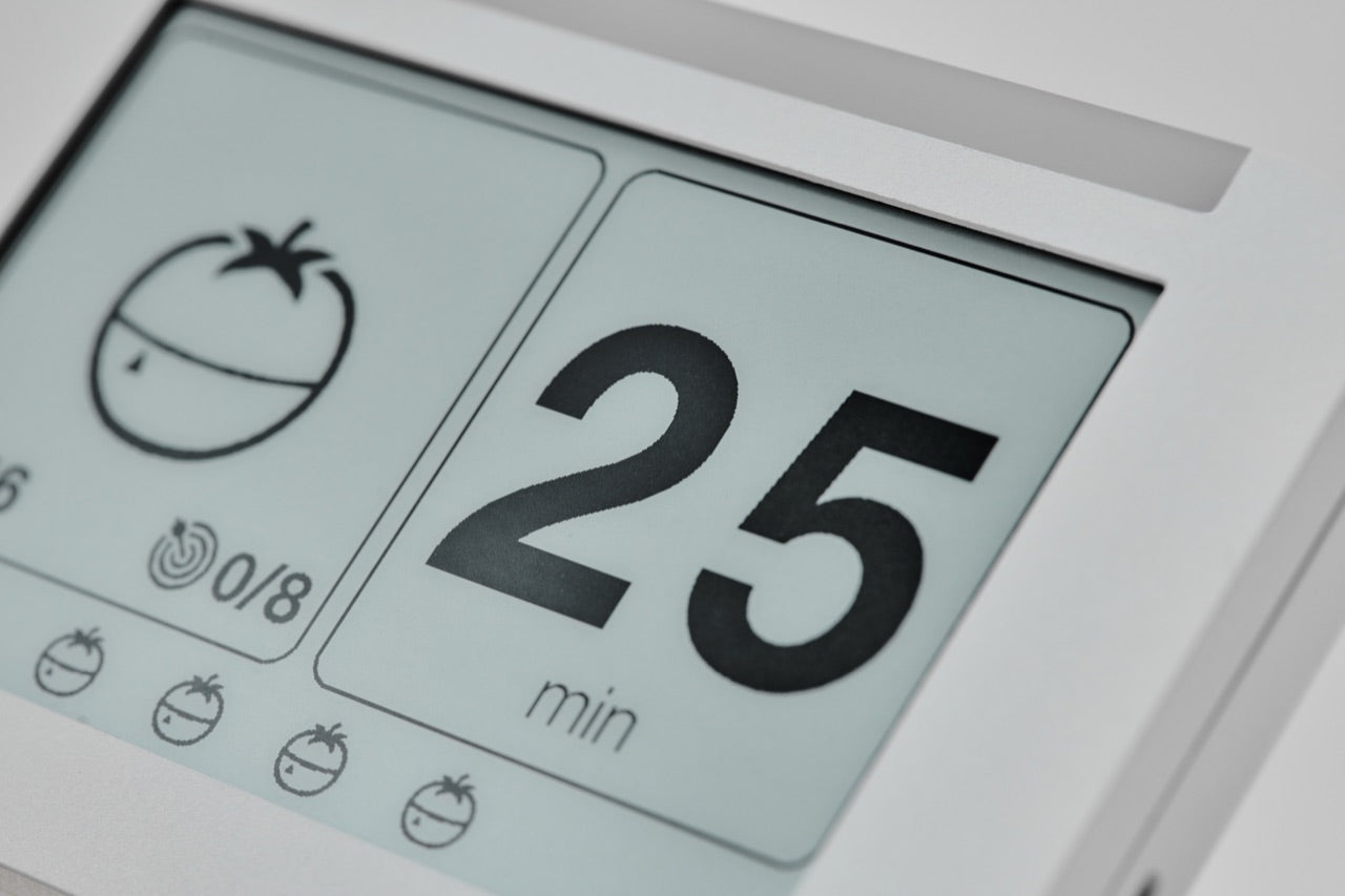 Flow Clock 顯示今天目標與進度的介面